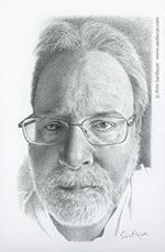 Self-portrait in 2B
					